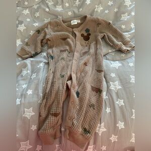 Disney Baby 3-6 months outfit, mountain print, worn once